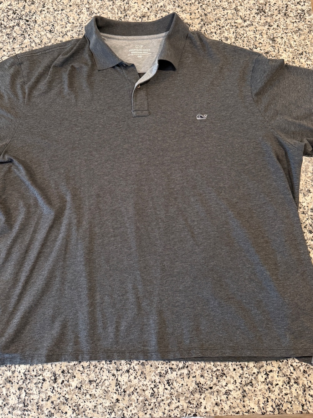 Vineyard Vines Charcoal Heather Polo